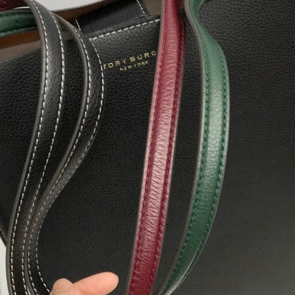 Tory Burch Perry Leather Bucket Bag. NWT - Picture 9 of 12